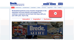 Desktop Screenshot of bredeallied.com